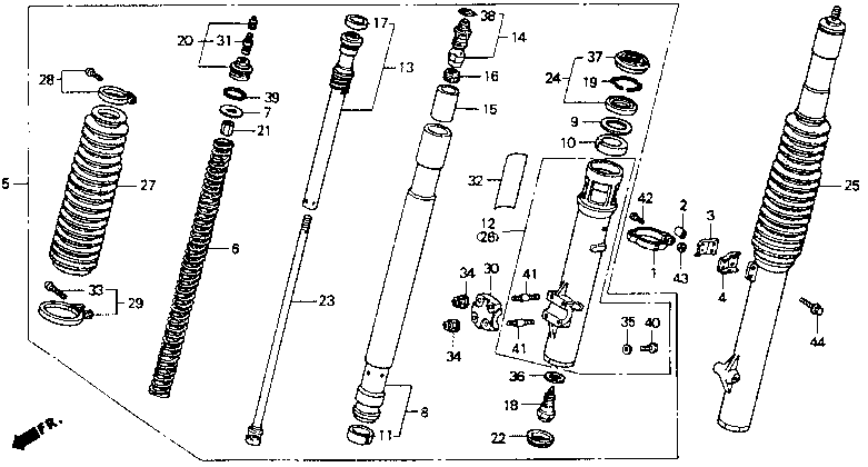 Honda ss7 fork oil #4